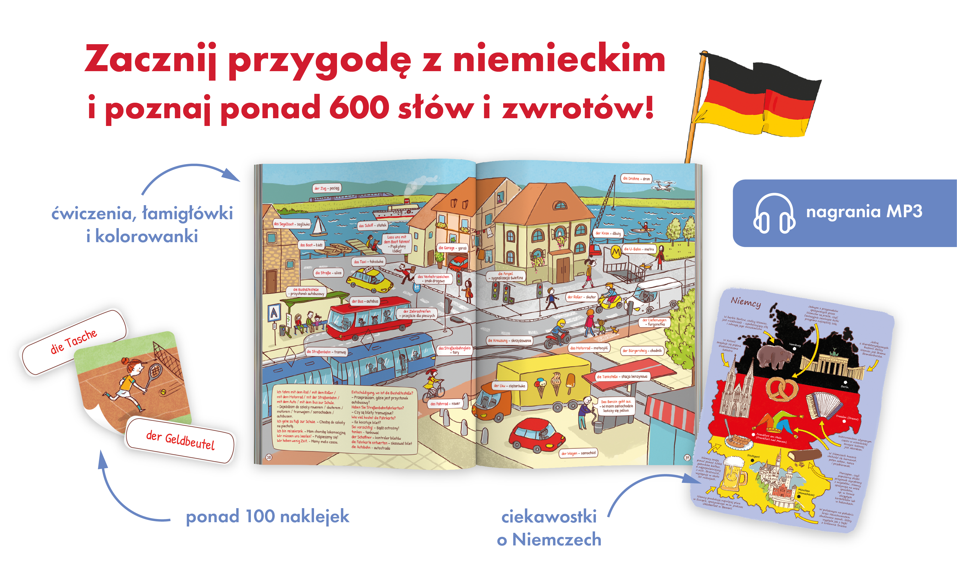 Montessori. Karty sensoryczne. Zwierzęta  2+ | Dotknij i poczuj - wypukłe elementy!